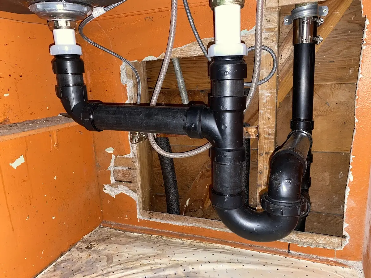Professional Repiping Services equipment and tools on the job in Silver Spring